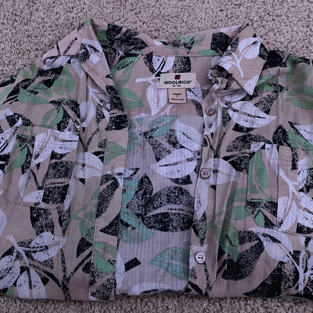 Button up t-shirt